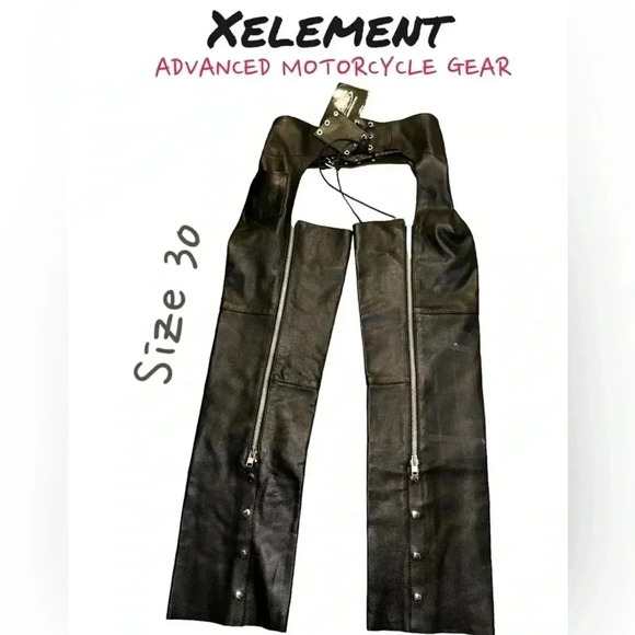 Xelement Biker Chaps . BRAND NEW WITH TAGS !